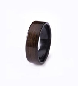 CNICK TESLA RING- EBONY