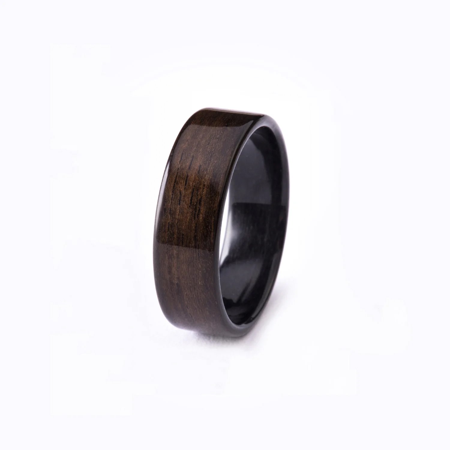 CNICK TESLA RING EBONY